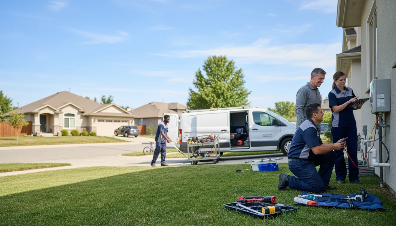 Tankless water heater service in Upper Black Eddy, PA